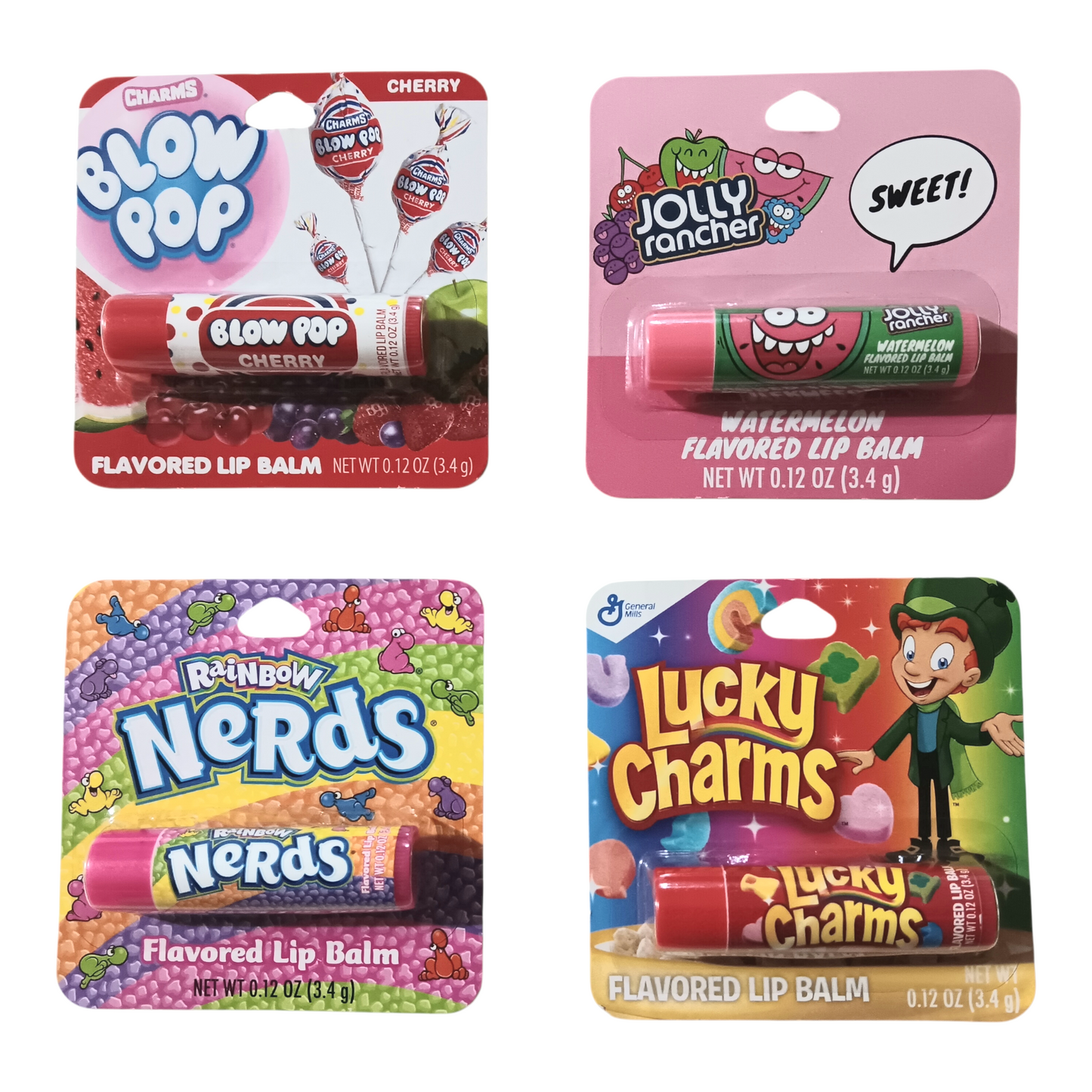 4 Flavored Lip Balm-II
