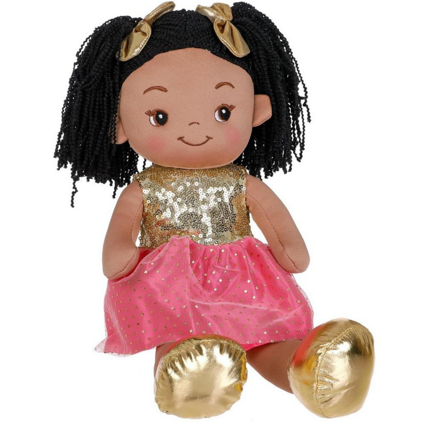 African American/Brown Plush Doll