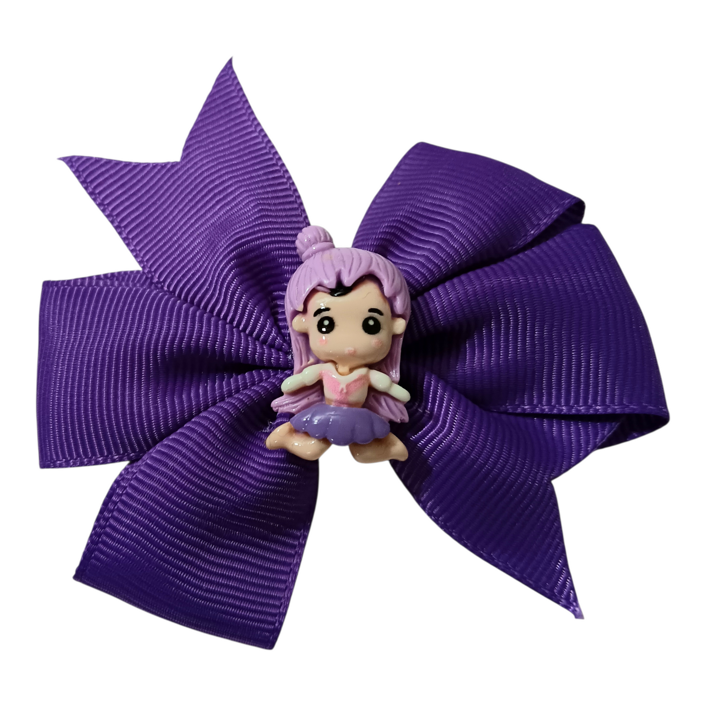 Girls Pink or Purple Hair Bows