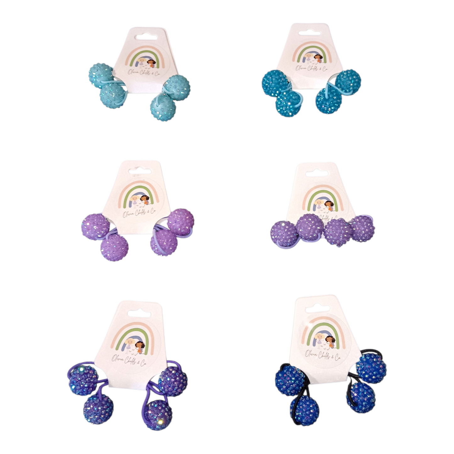 Glitz & Glam Rhinestone Hair Knockers