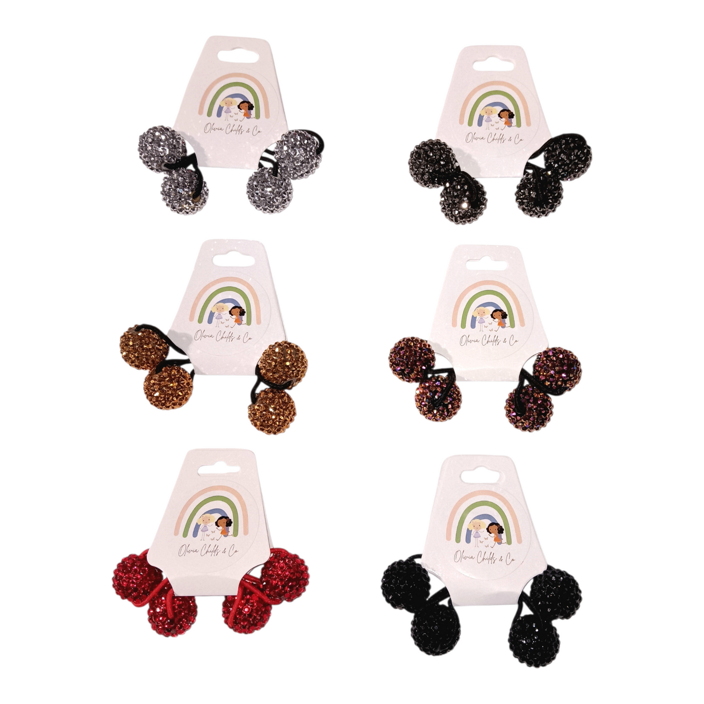 Glitz & Glam Rhinestone Hair Knockers (II)