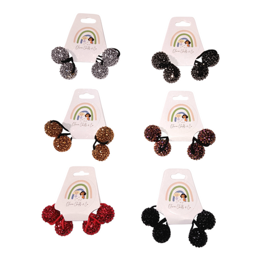Glitz & Glam Rhinestone Hair Knockers (II)