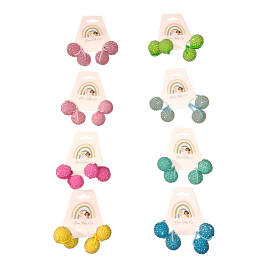 Glitz & Glam Rhinestone Hair Knockers (III)