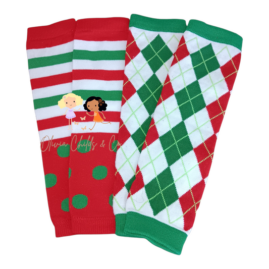 Christmas Infant Toddler Leg Warmer- Cute & Stylish (II)