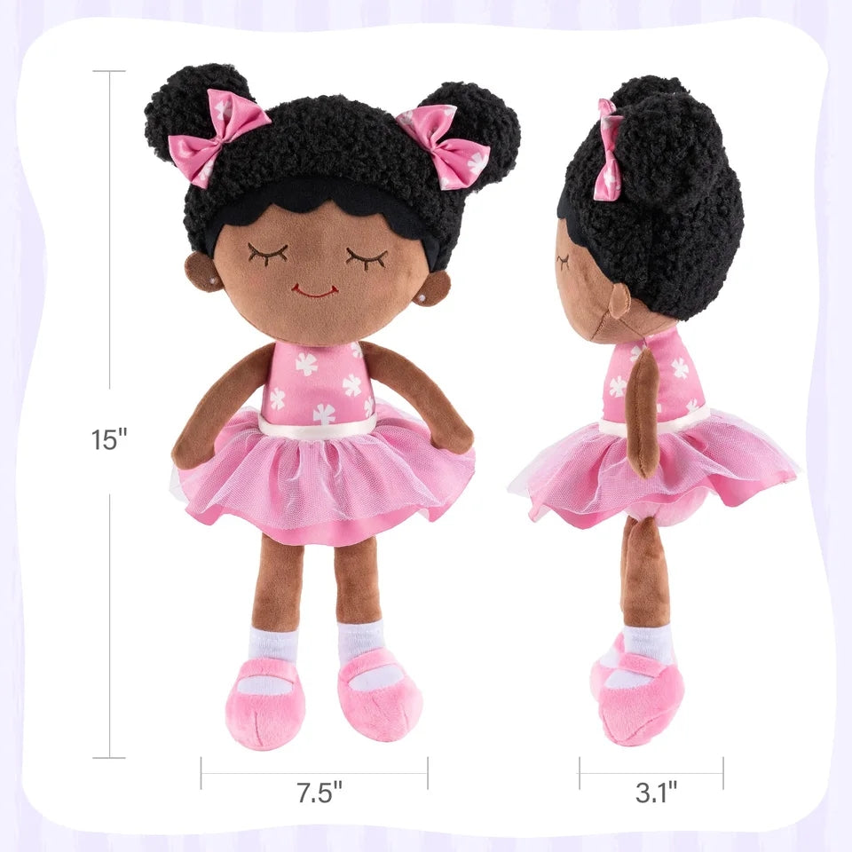 15" African American Rag Doll