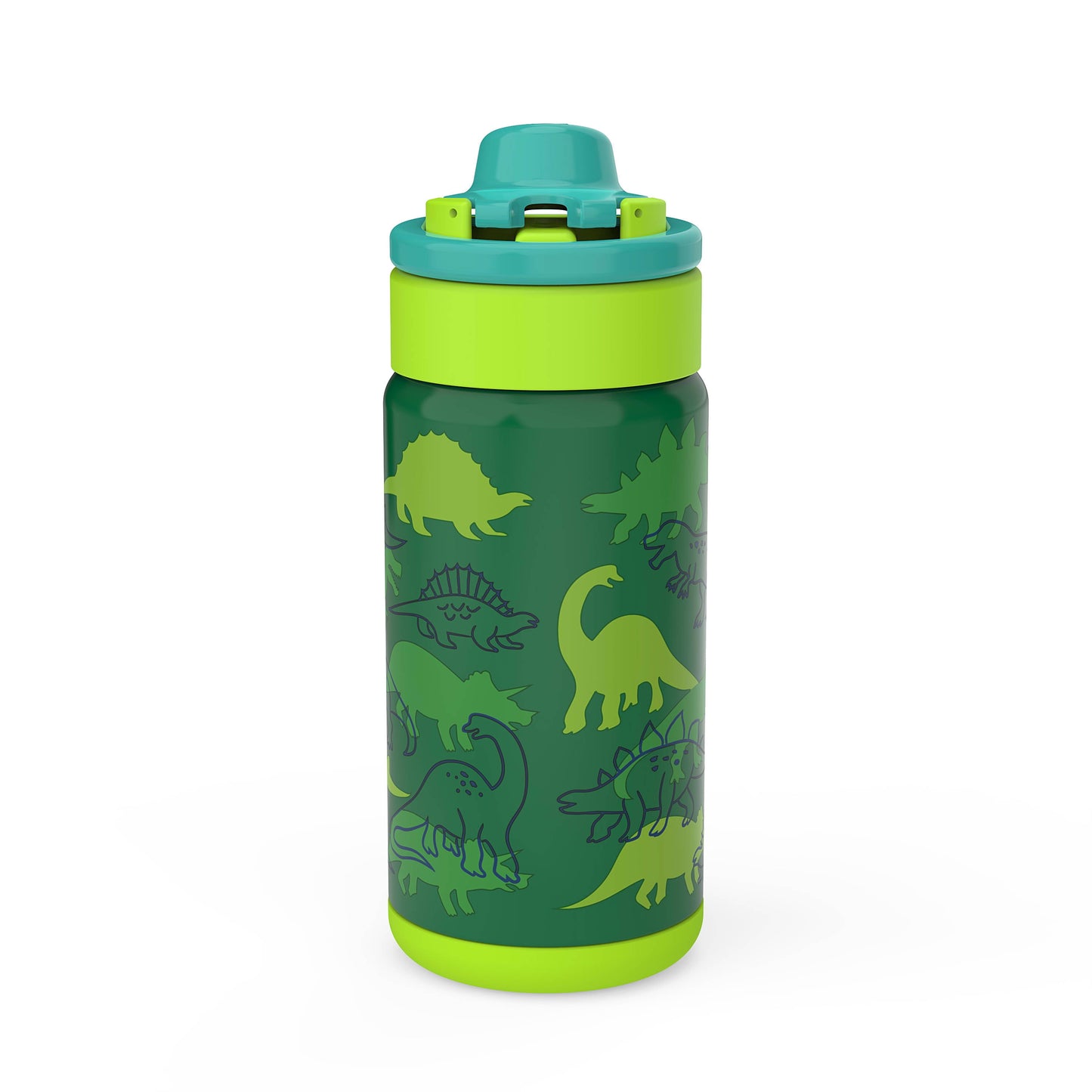 Zak! Dinosaurs-Leak-Proof Stainless Steel 14 oz Antimicrobial Tumbler