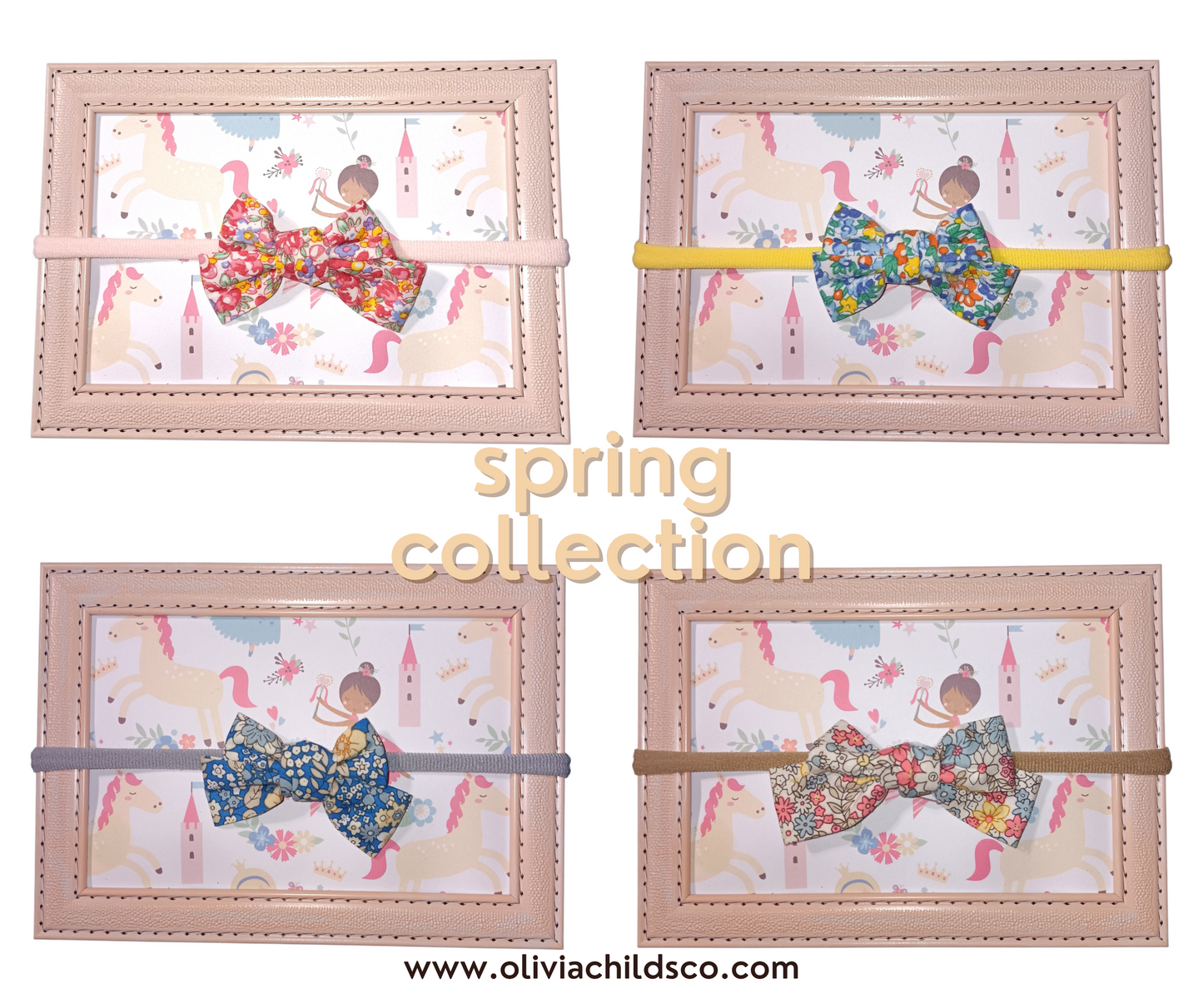 Handmade Infant Girls Headbands