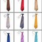 Toddler Boy Elastic Necktie