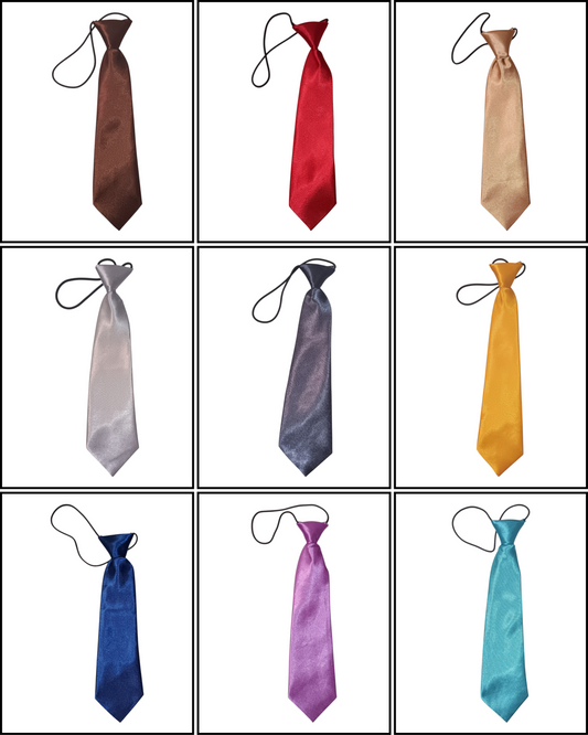 Toddler Boy Elastic Necktie