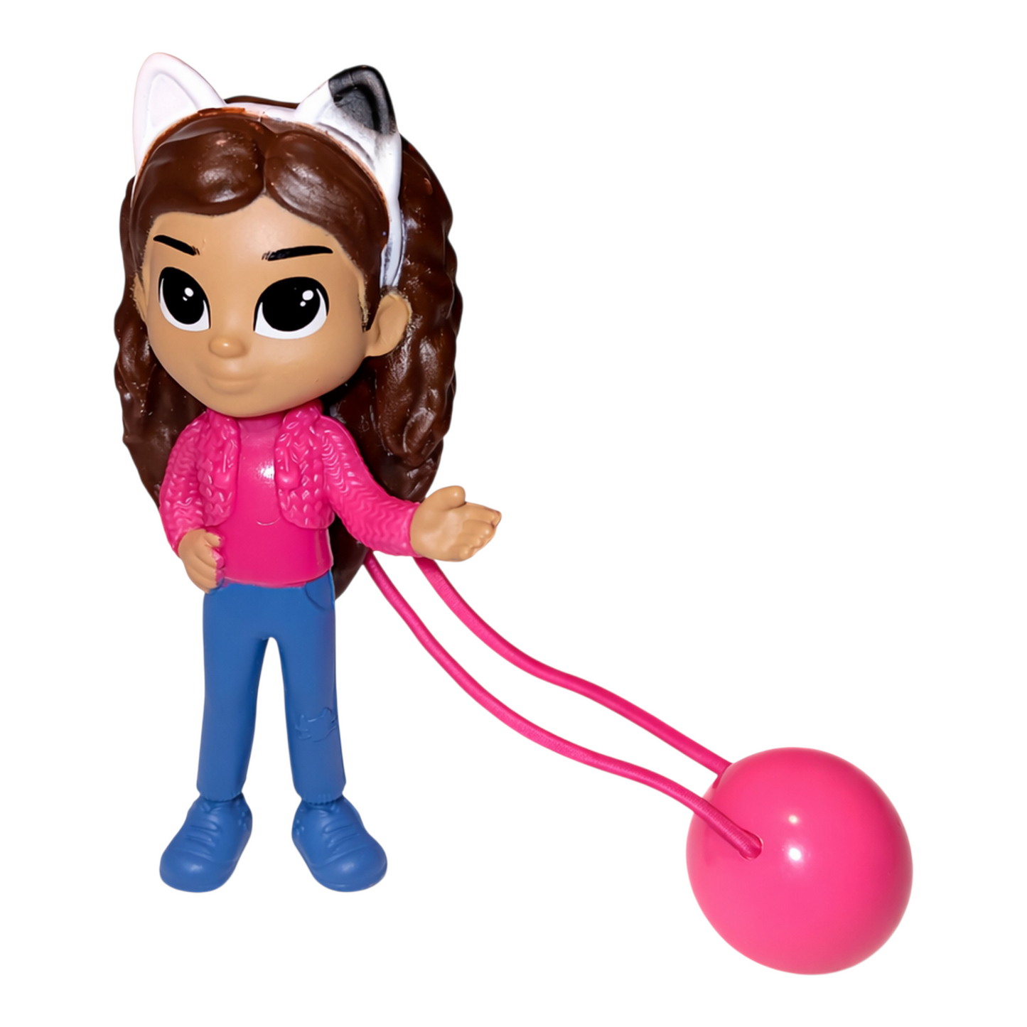 Gabby's Dollhouse Hair Bobos Hair Ties (Kids Character Hair Ties)