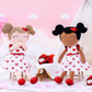 Sweet Valentine African American/Brown Plush Doll