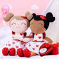 Sweet Valentine African American/Brown Plush Doll